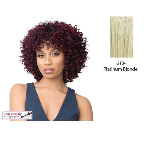 Synthetic Hair Wig Vana,Platinum Blonde