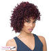 Synthetic Hair Wig Vana,Two Tone Mix Misty Black Burgundy