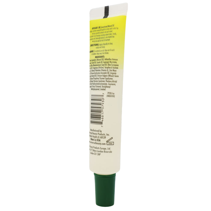 Via Natural Ultra Care Avocado Oil for Hair, Scalp and Body 1.5 Oz.