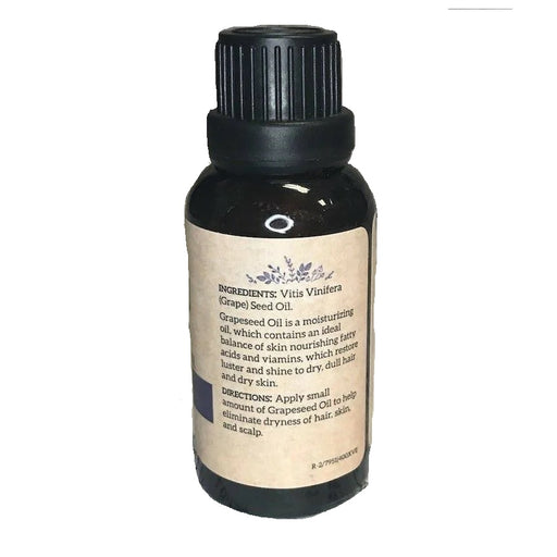 Via Natural 100 Pure Natural Oil Grapeseed 1 Oz.