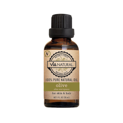 Via Natural 100 Pure Natural Oil Olive 1 Oz.