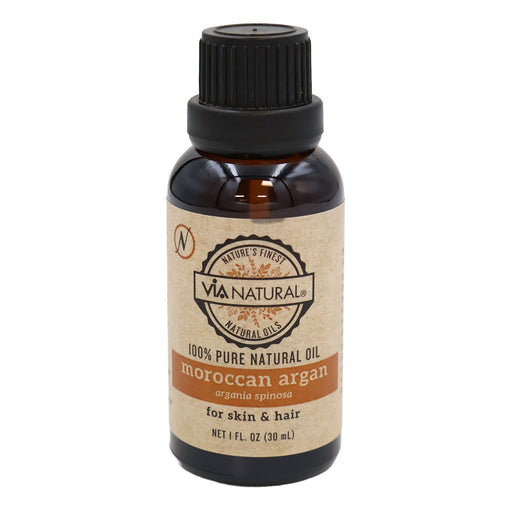 Via Natural 100 Pure Natural Oil Moroccan Argan 1 Oz.