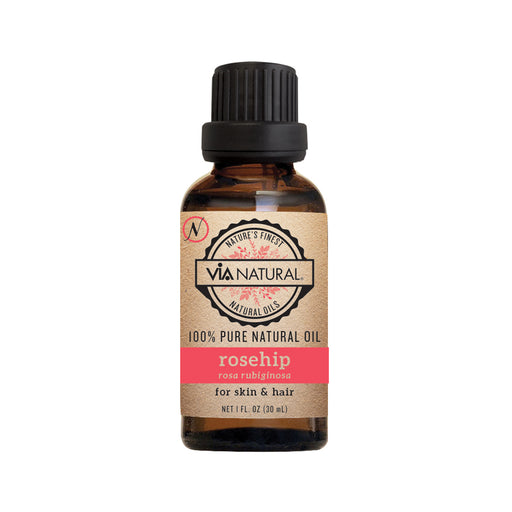 Via Natural 100 Pure Natural Oil Rosehip 1 Oz.