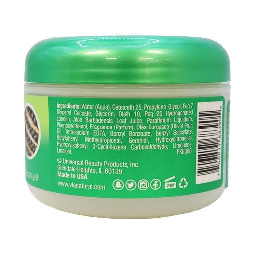 Via Natural Braiding Shine Jelo, 8 Oz.