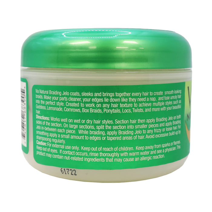 Via Natural Braiding Shine Jelo, 8 Oz.