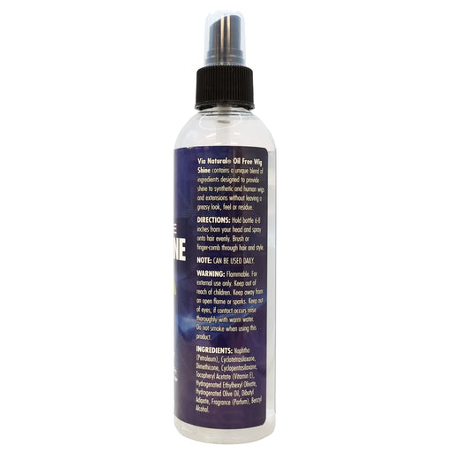 Via Natural Oil Free Wig Shine 8 Oz.