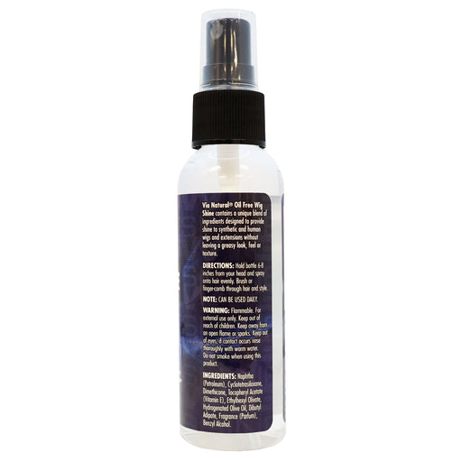 Via Natural Oil Free Wig Shine 2 Oz.
