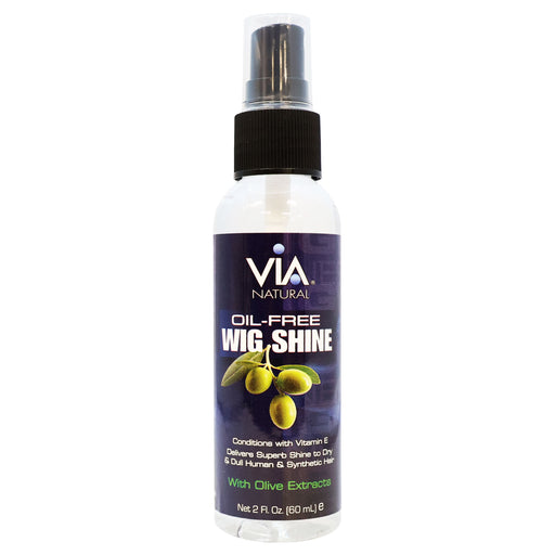 Via Natural Oil Free Wig Shine 2 Oz.