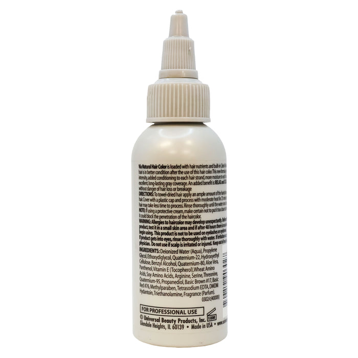 Via Natural Hair Color 30 Spice Cinnamon 2 Oz.