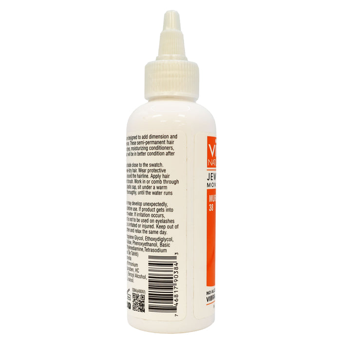 Via Natural Living Hair Colors 38 Murange 4 Oz.