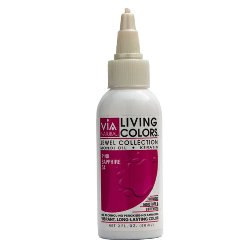 Via Natural Living Colors 54 Pink Sapphire 2 Oz.