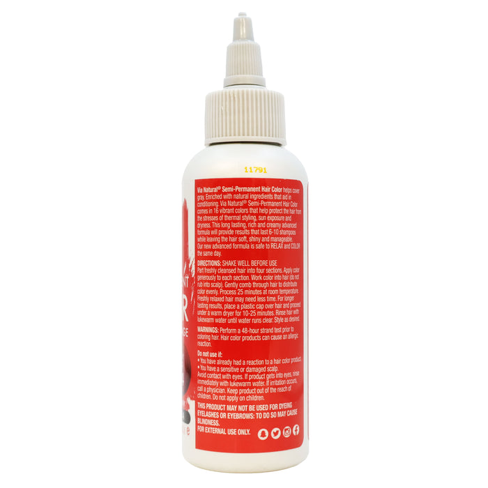 Via Natural Hair Color 64 Ruby Red 4 Oz.
