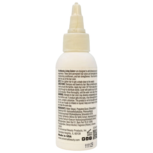 Via Natural Living Colors 72 Garnet Red 2 Oz.