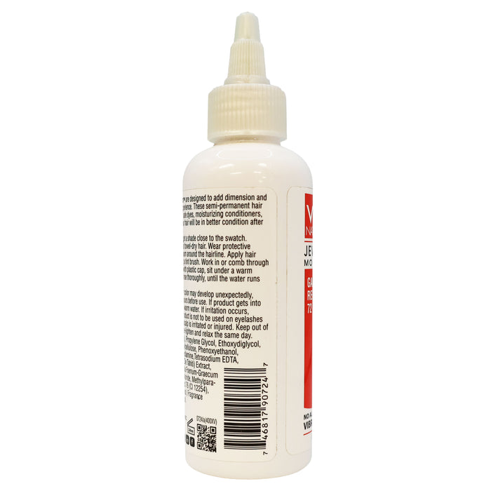 Via Natural Living Hair Colors 72 Garnet Red 4 Oz.