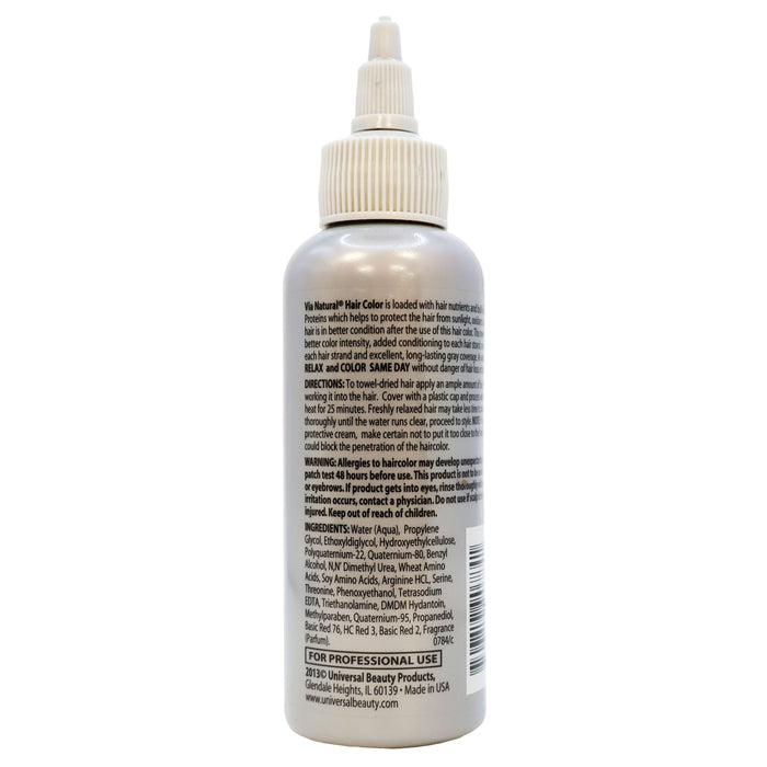 Via Natural Hair Color 82 Crimson 4 Oz.