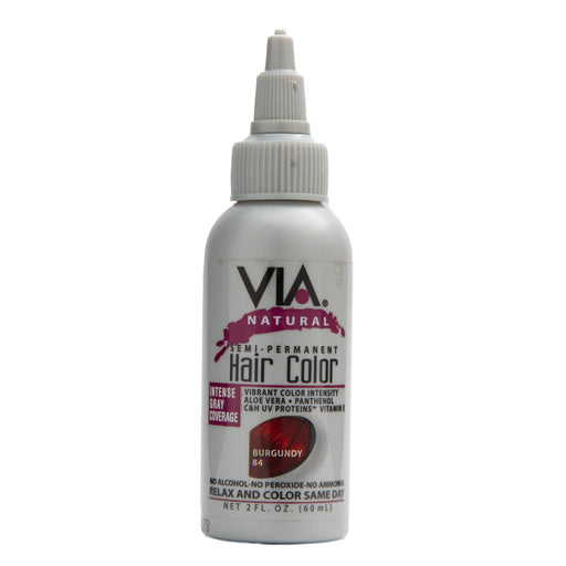 Via Natural Hair Color 84 Burgundy 2 Oz.