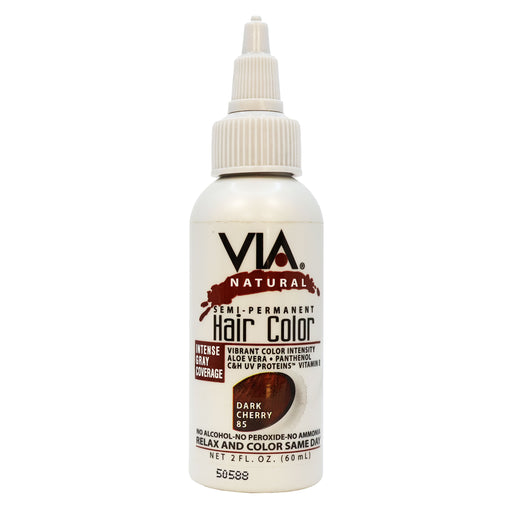 Via Natural Hair Color 85 Dark Cherry 2 Oz.