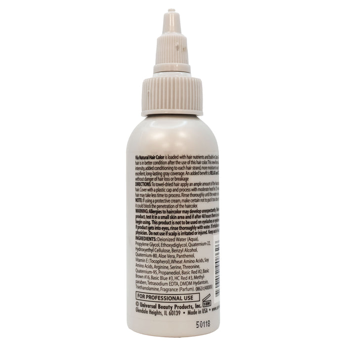 Via Natural Hair Color 86 Bordeaux 2 Oz.