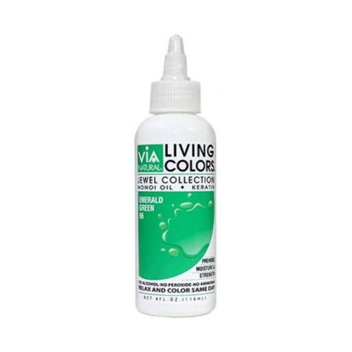 Via Natural Living Colors 96 Emerald Green 4 Oz.