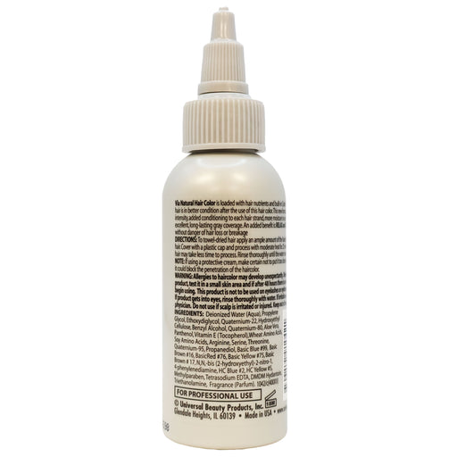 Via Natural Hair Color 104 Natural Brown 2 Oz.