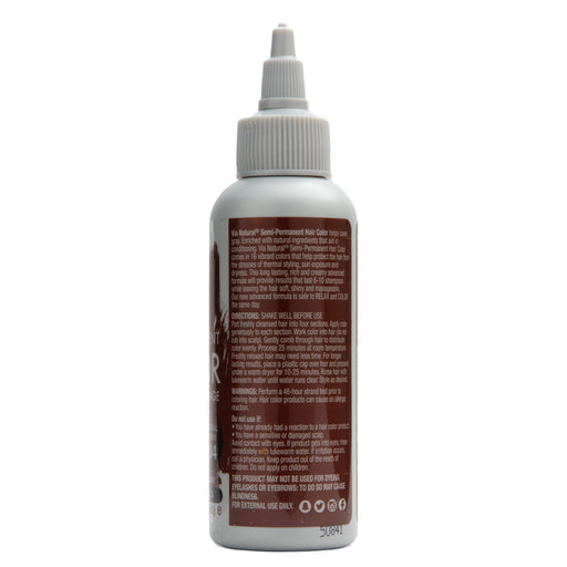 Via Natural Hair Color 104 Natural Brown 4 Oz.