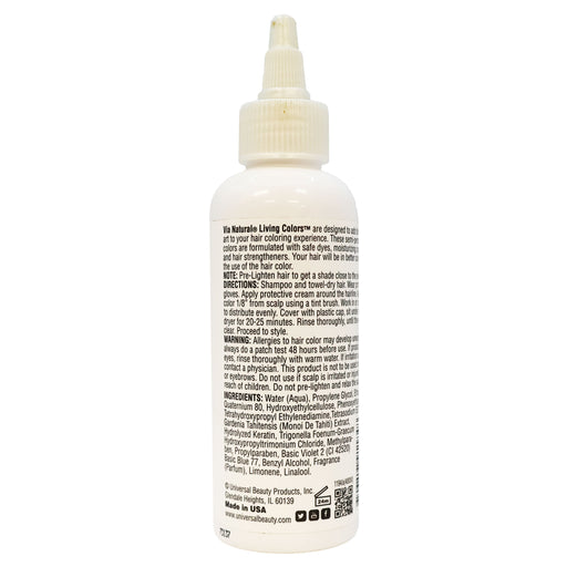 Via Natural Living Hair Colors 118 Passion Purple 4 Oz.
