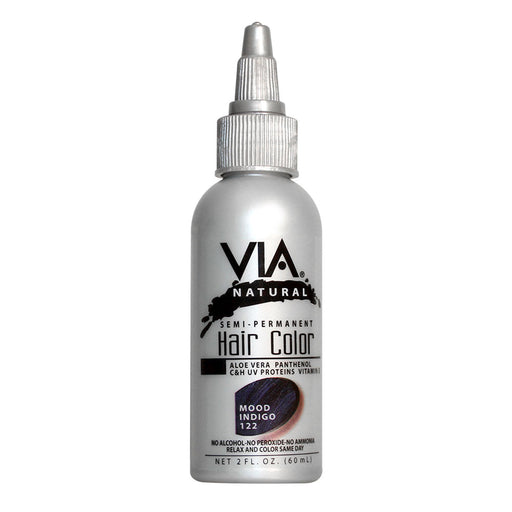 Via Natural Hair Color 122 Mood Indigo 2 Oz.