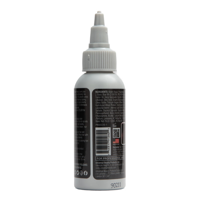 Via Natural Hair Color 128 Black Satin 2 Oz.