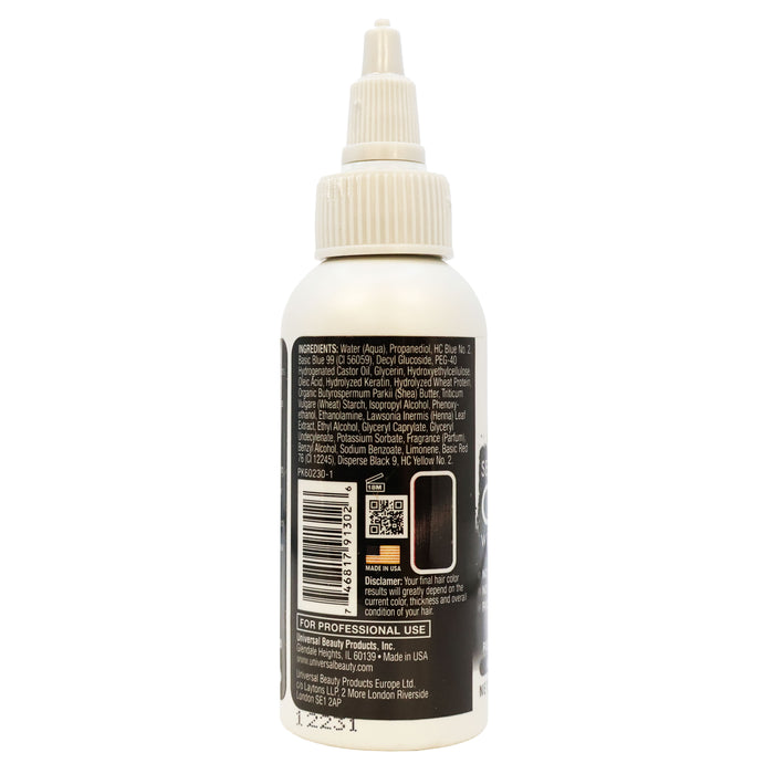 Via Natural Hair Color 130 Jet Black 2 Oz.
