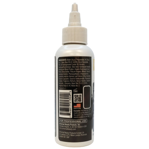 Via Natural Hair Color 130 Jet Black 4 Oz.