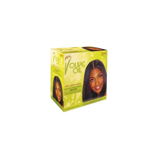 Vitale Olive Oil Anti Breakage No Lye Relaxer Super Kit