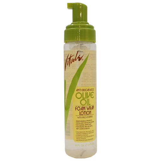 Vitale Olive Oil Foam Wrap Lotion, 8 Oz.