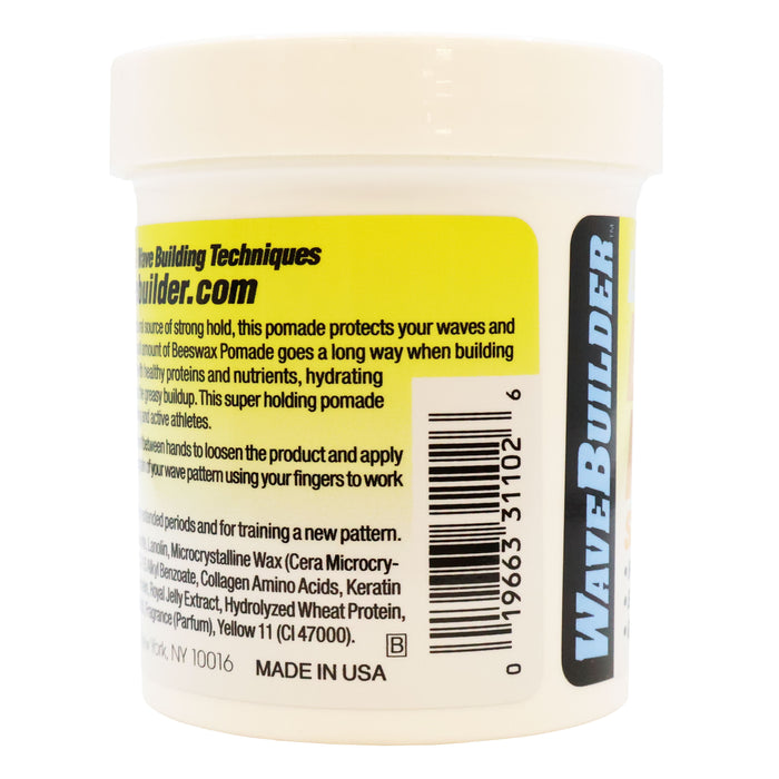 Wavebuilder Beeswax Pomade 3 Oz.