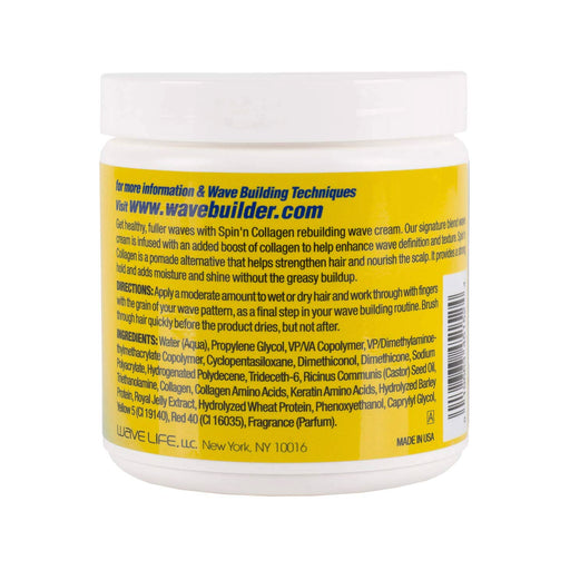Wavebuilder Spin'n Collagen Wave Cream 8 oz