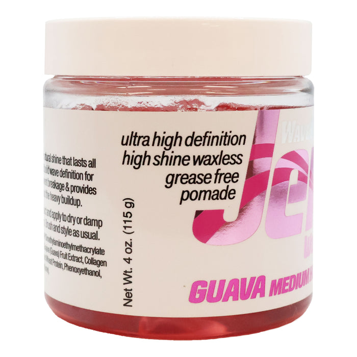 Wavebuilder Jelly Waves Guava Medium Hold Pomade 4 Oz.