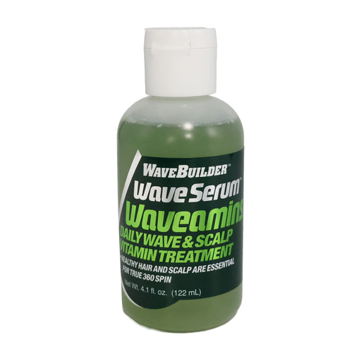 Wavebuilder Waveamins Daily Wave Scalp Vitamin Treatment Wave Serum, 4.1 Oz.