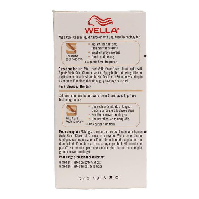 Wella Color Charm Permanent Liquid Haircolor 6N/611 Dark Blonde, 1.4 Oz.