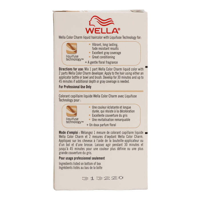 Wella Color Charm Permanent Liquid Haircolor 9N/911 Very Light Blonde, 1.4 Oz.
