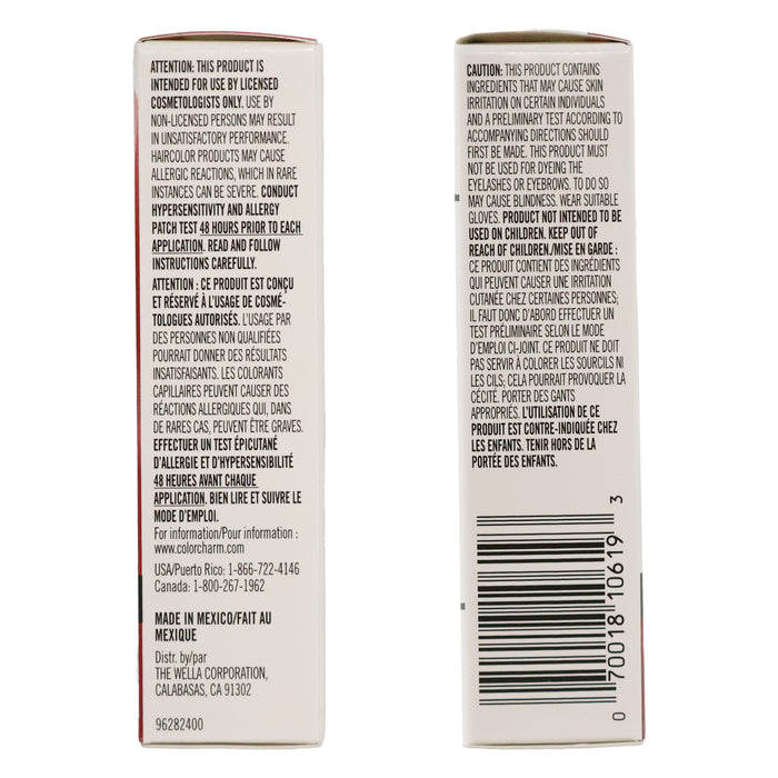 Wella Color Charm Permanent Liquid Haircolor 4RG/347 Dark Auburn, 1.4 Oz.