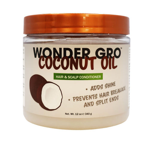 Wonder Gro Coconut Oil Hair and Scalp Conditioner 12 Oz.