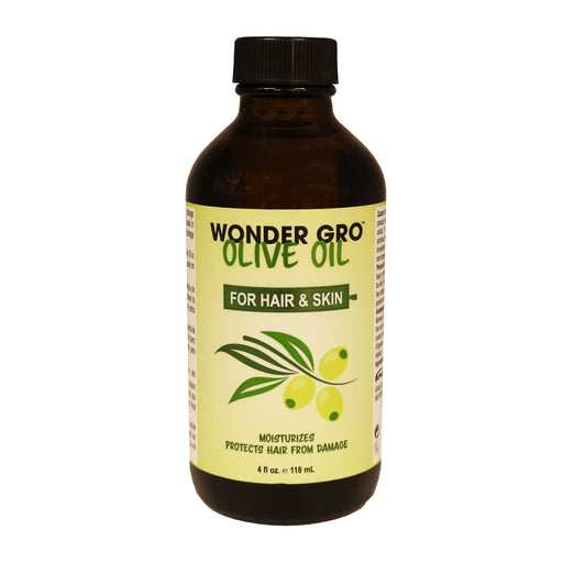 Wonder Gro Olive Oil For Hair and Skin 4 Oz.