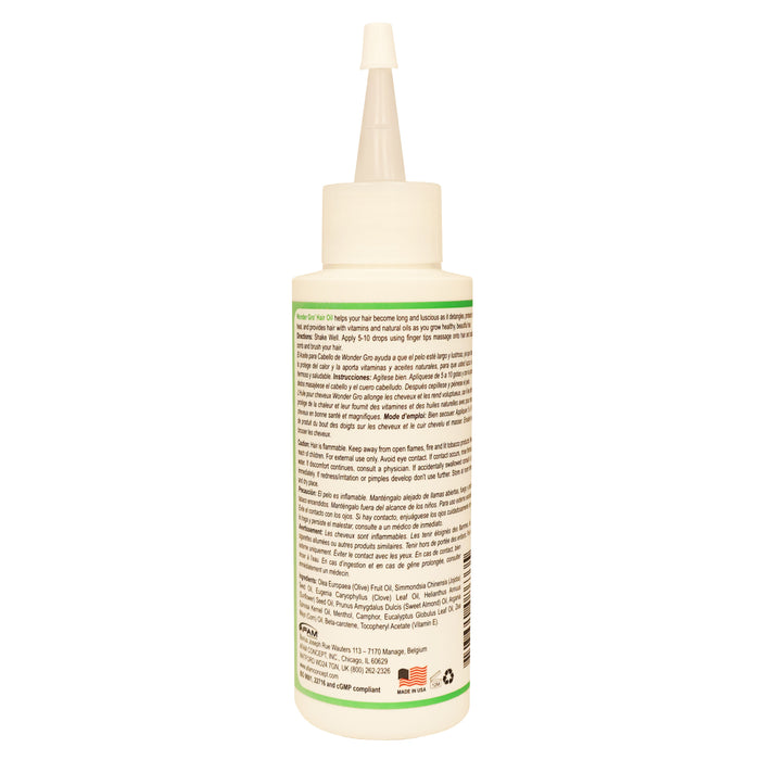 Wonder Gro Hair Growth Oil 4 Oz.
