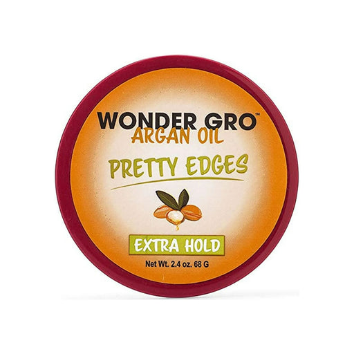 Wonder Gro Argan Oil Pretty Edges Extra Hold 2.4 Oz.