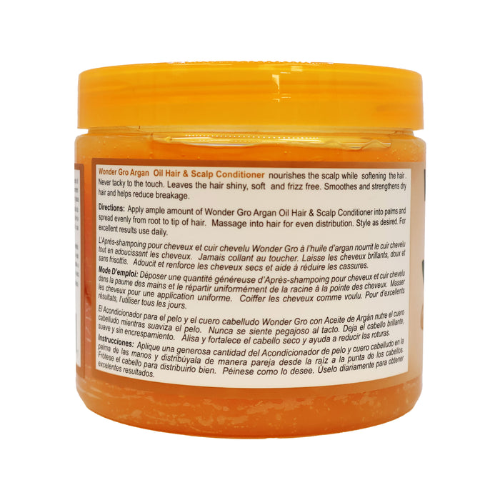 Wonder Gro Argan Oil Hair and Scalp Conditioner 12 Oz.