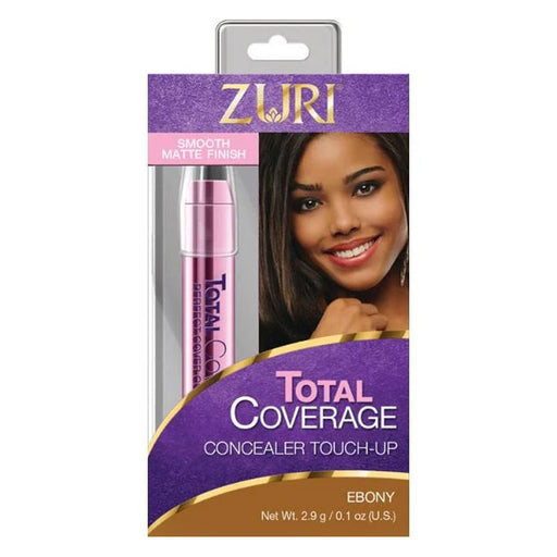 Zuri Total Coverage Concealer Touch Up Ebony, 0.1 Oz.