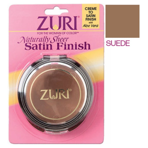 Zuri Satin Finish Powder Suede