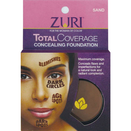 Zuri  Total Coverage Concealing Foundation Sand