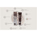 BBCos Earthia Color Hair Color, Intensive Violet Brown,4/22,3.38 oz