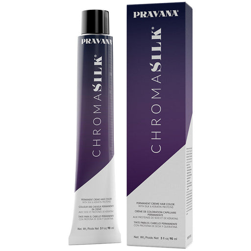 Pravana ChromaSilk Creme Hair Color,Golden Brown,4.3/4G