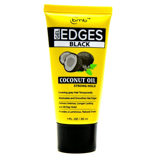 Bmb Gel Edges Black Coconut Oil, 1 Oz.